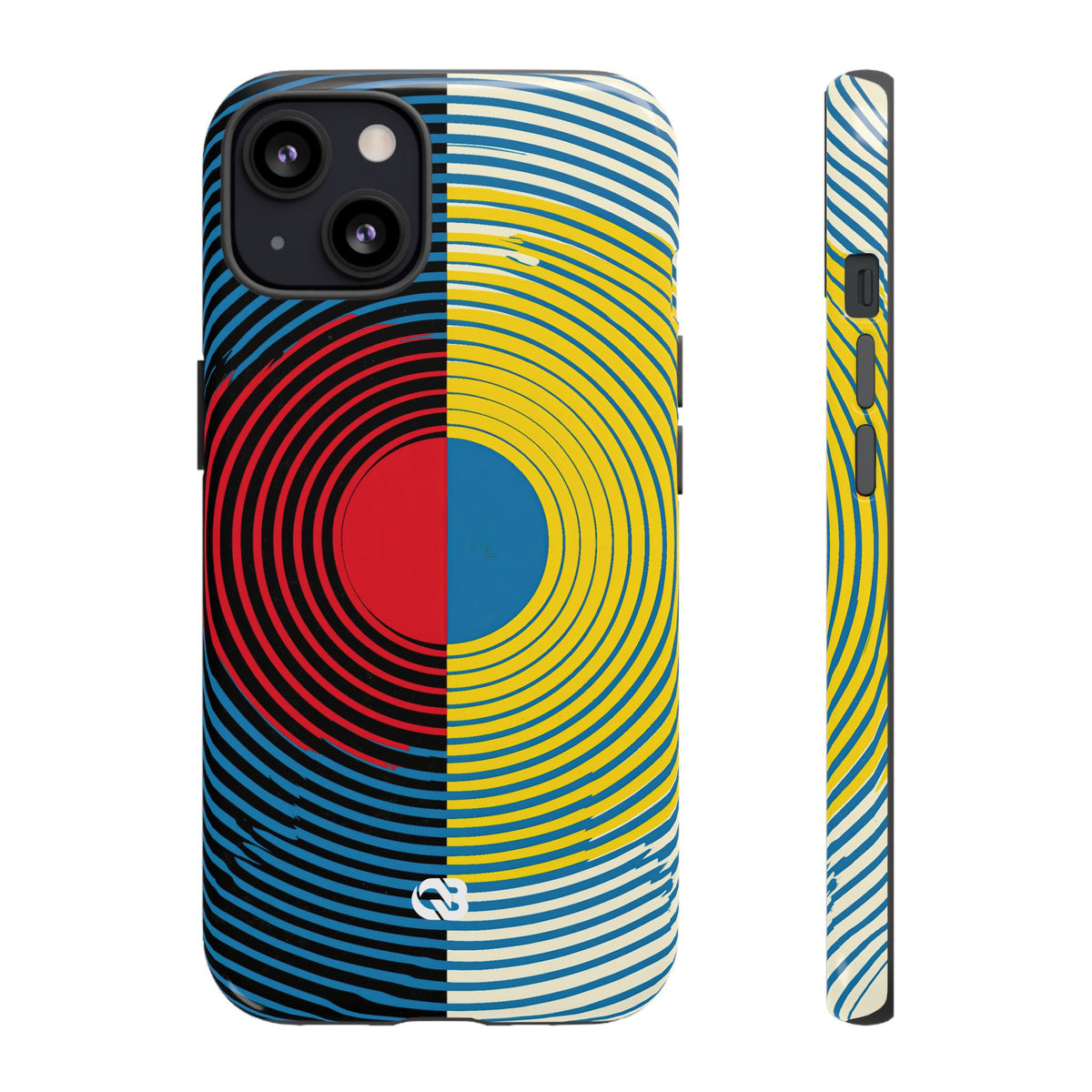 Chromatic Orbit · Tough Phone Case for iPhone · Blue