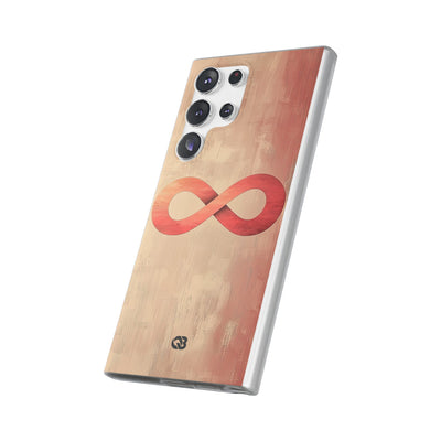 Terracotta Infinity Stroke · Soft Phone Case for Samsung