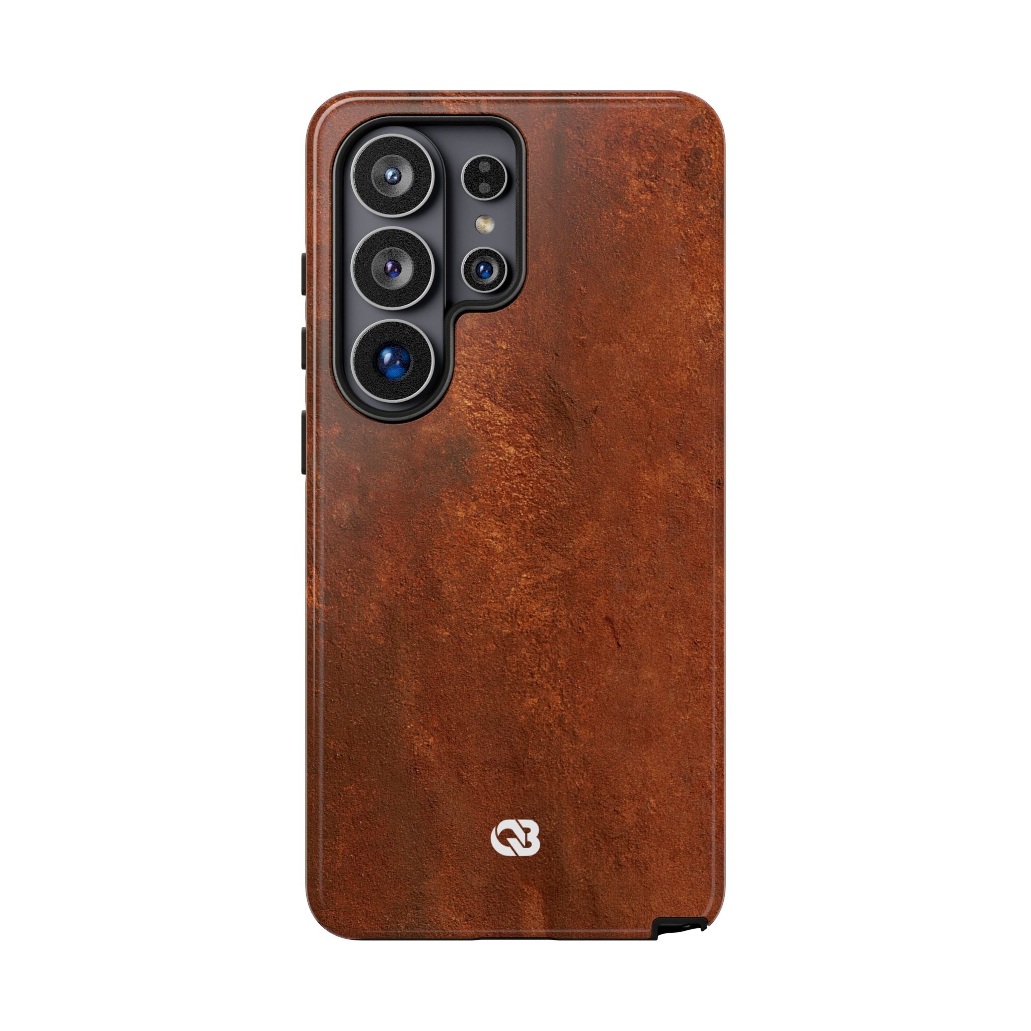 Orange Tough Phone Case for Samsung - Oxidized Iron Crust