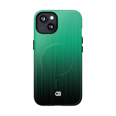 Emerald Cascade · Tough 2.0 Magnetic Phone Case for iPhone · Green