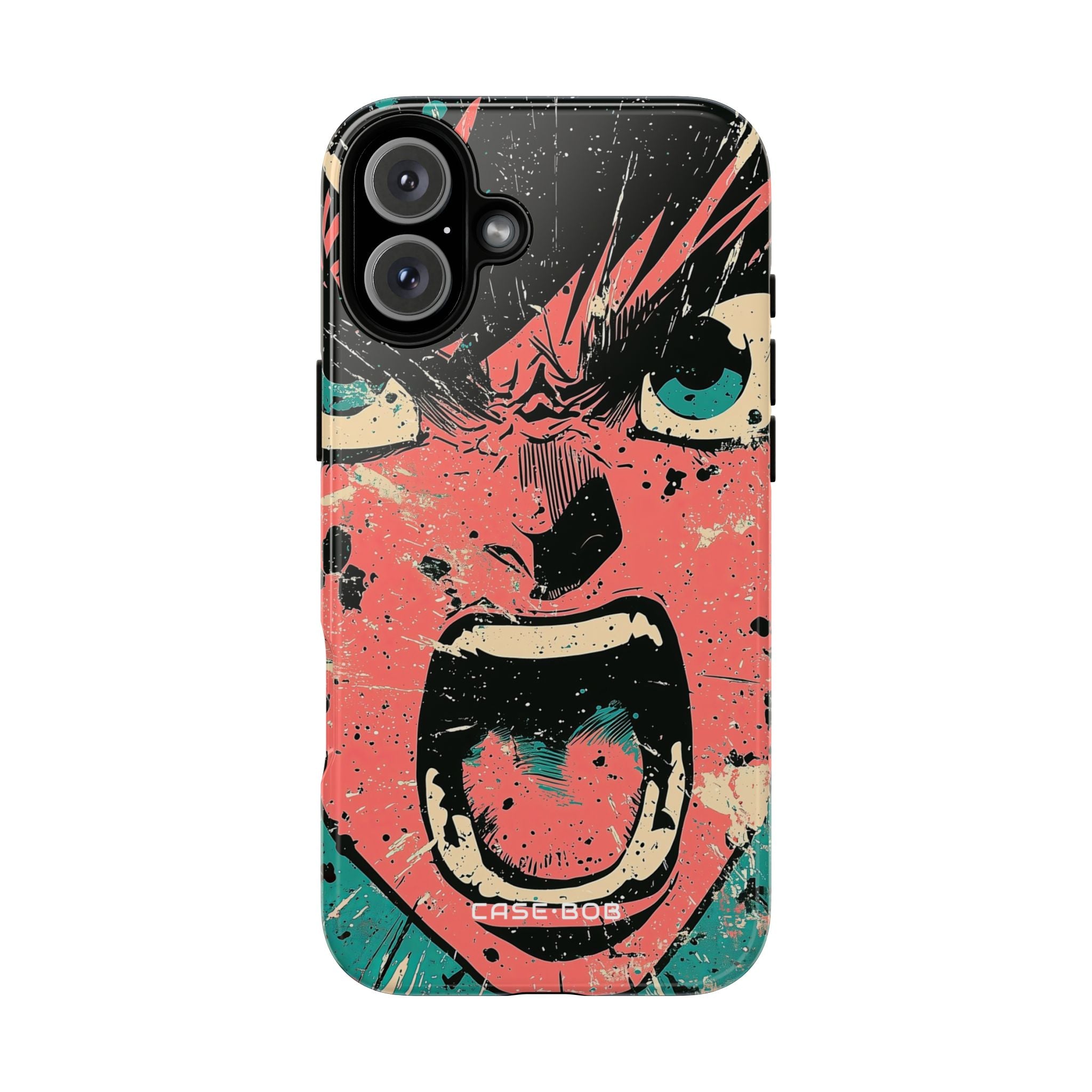 Screaming Face Chaos iPhone 16 Plus Case - Tough