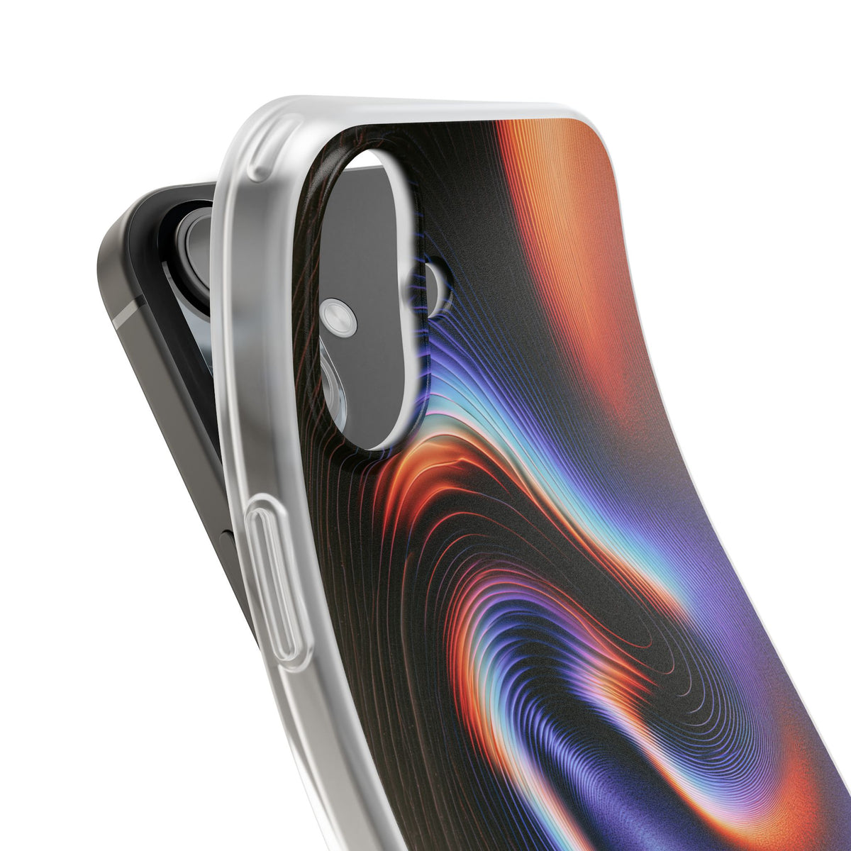 Prismatic Resonance · Lite Phone Case for iPhone ·  Purple