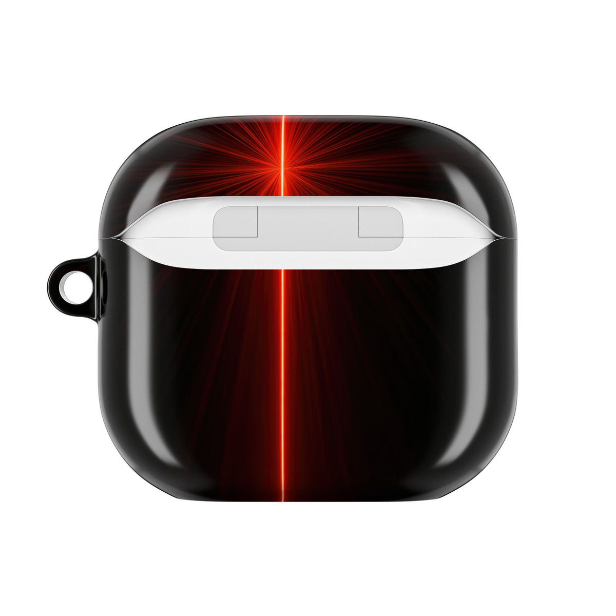 Crimson Zenith · Hard Case for AirPods & AirPods Pro · Red
