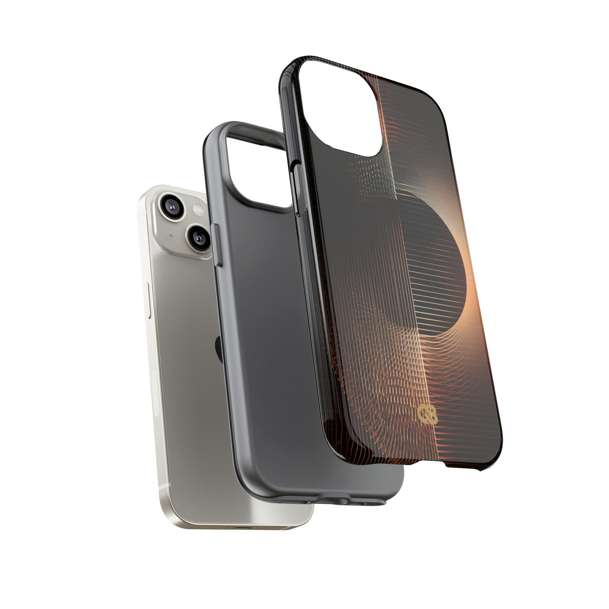 Amber Meridian · Tough Phone Case for iPhone · Black