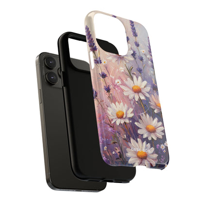 Daisy Lavender Bloom iPhone 14 Pro Max Case - Tough+