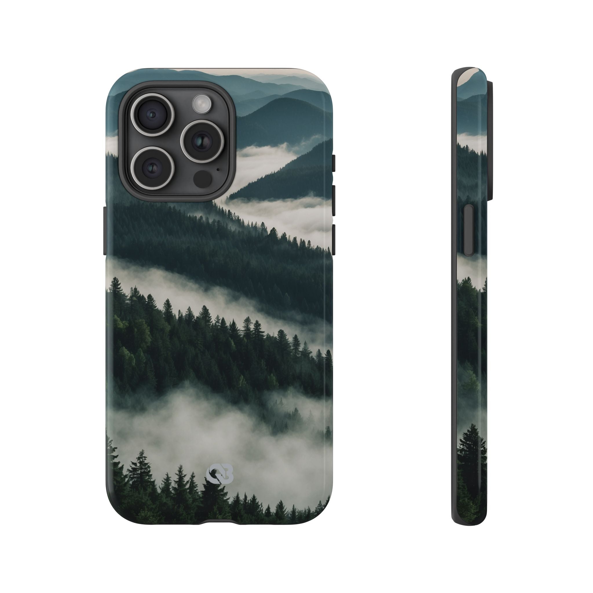 Misty Pine Peaks · Tough Phone Case for iPhone