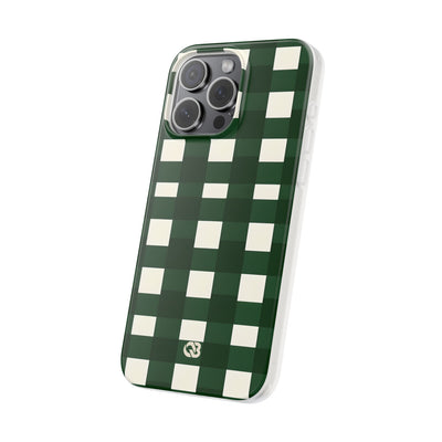 Hunter Green Plaid · Soft Handyhülle für iPhone