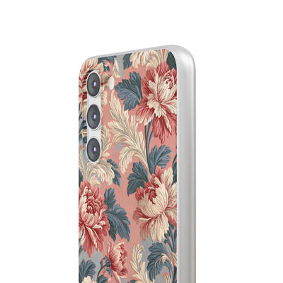 Blush Peony Jacquard · Lite Phone Case for Samsung · Pink