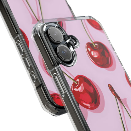 Glossy Cherry Burst iPhone 16 Case - Impact - CASE•BOB
