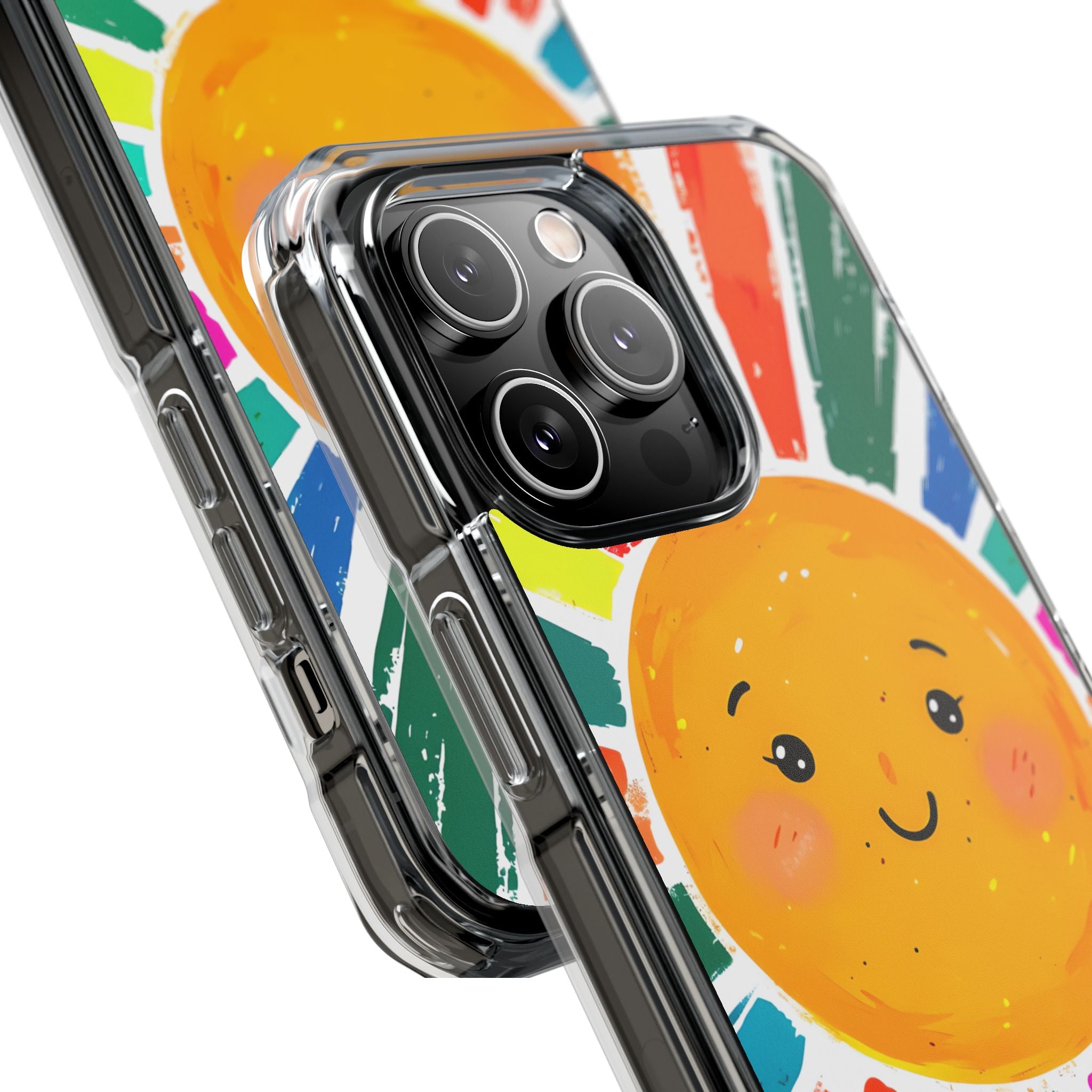 Vibrant Solar Smile · Impact Phone Case for iPhone · Magsafe