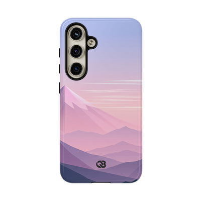 Alpine Twilight · Tough Phone Case for Samsung · Pink