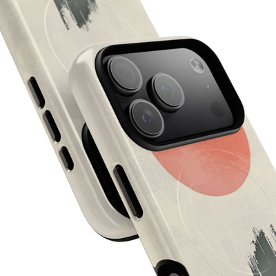 Crimson Sun Strokes · Tough+ Phone Case for iPhone · Magsafe