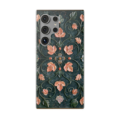 Florentine Rose Arabesque · Lite Phone Case for Samsung · Green
