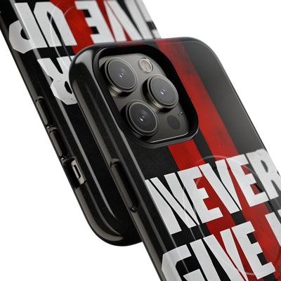 Crimson Grit Resolve · Tough+ Handyhülle für iPhone · Magsafe