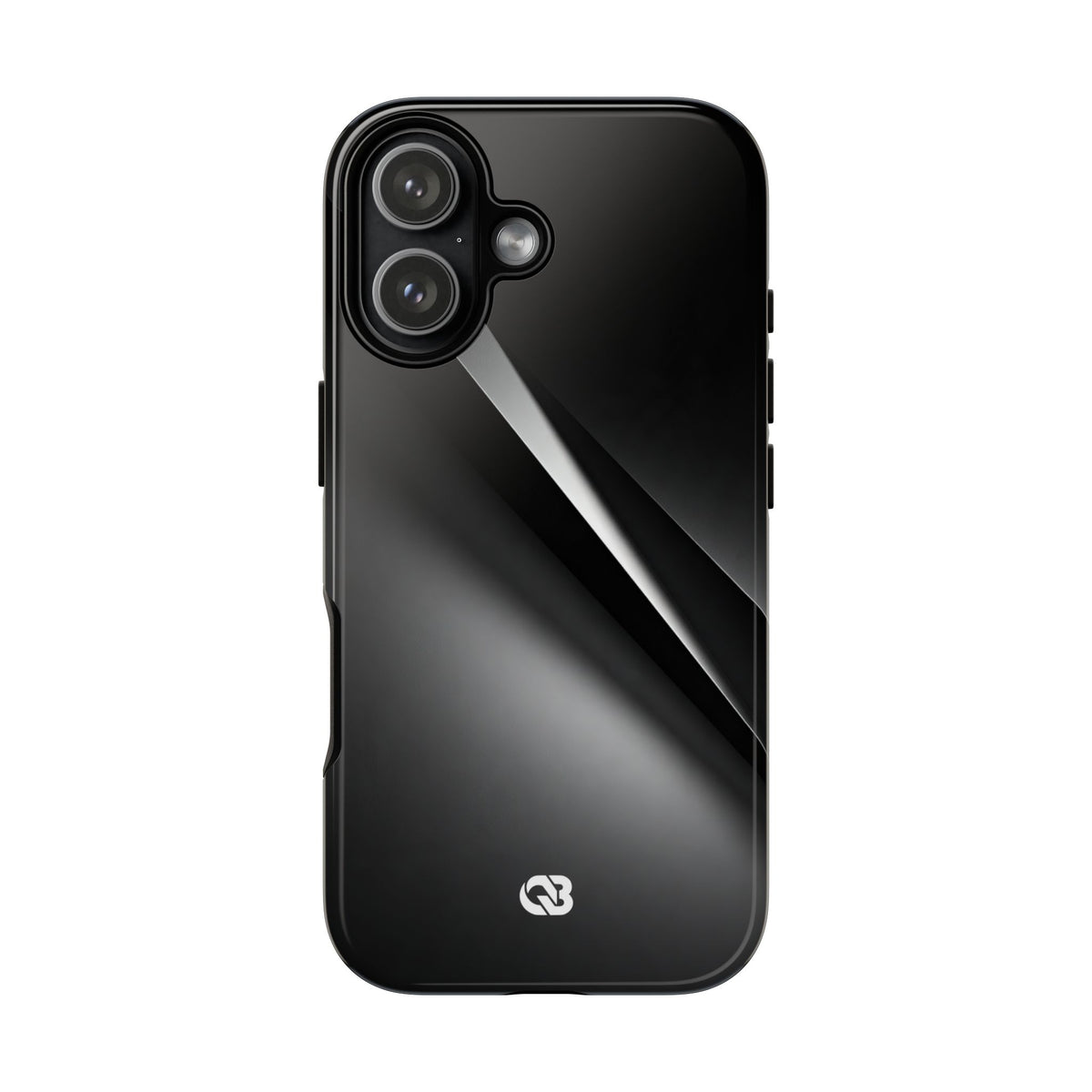 Obsidian Ridge · Tough Phone Case for iPhone · Black