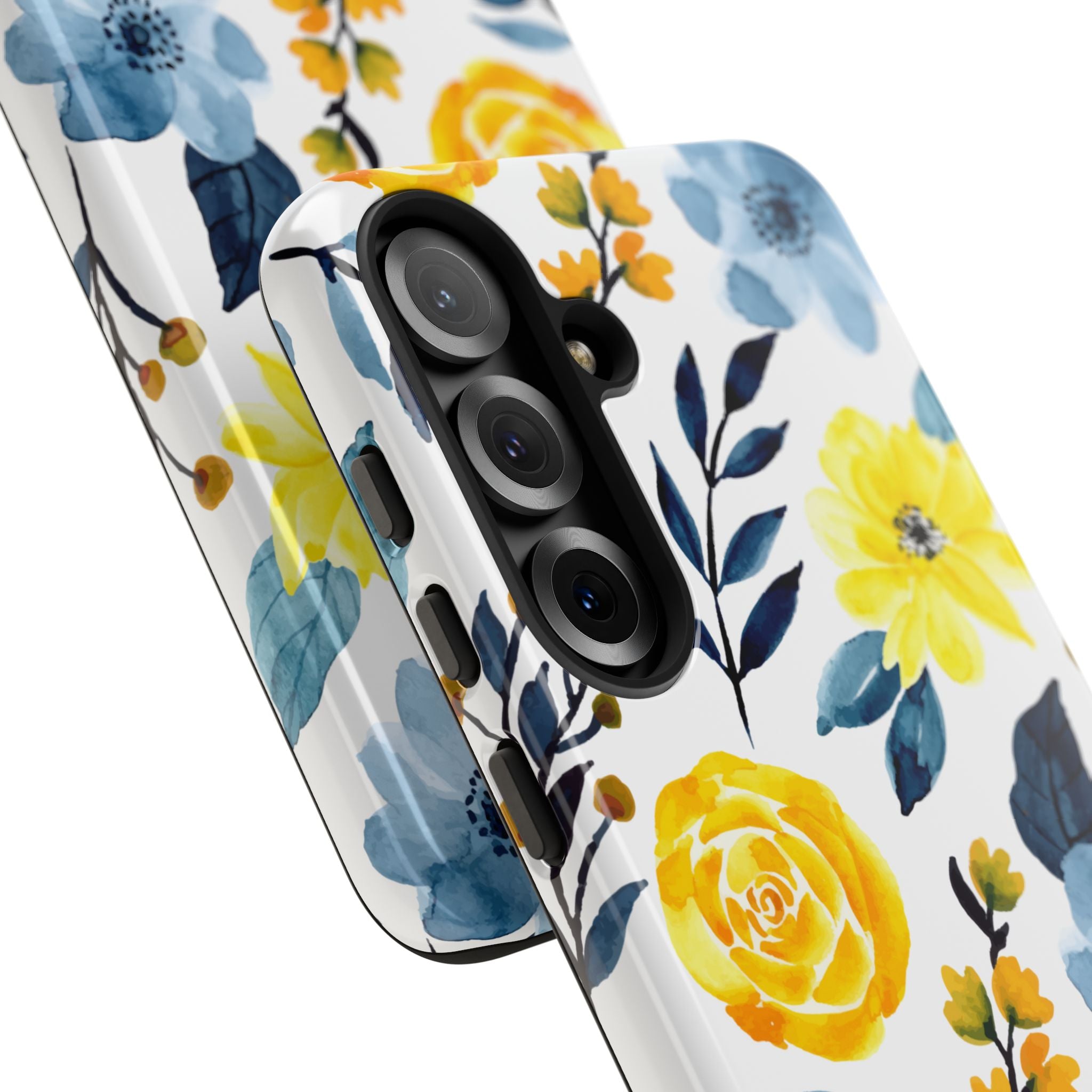 Golden Bloom Samsung S25 Plus Case - Tough