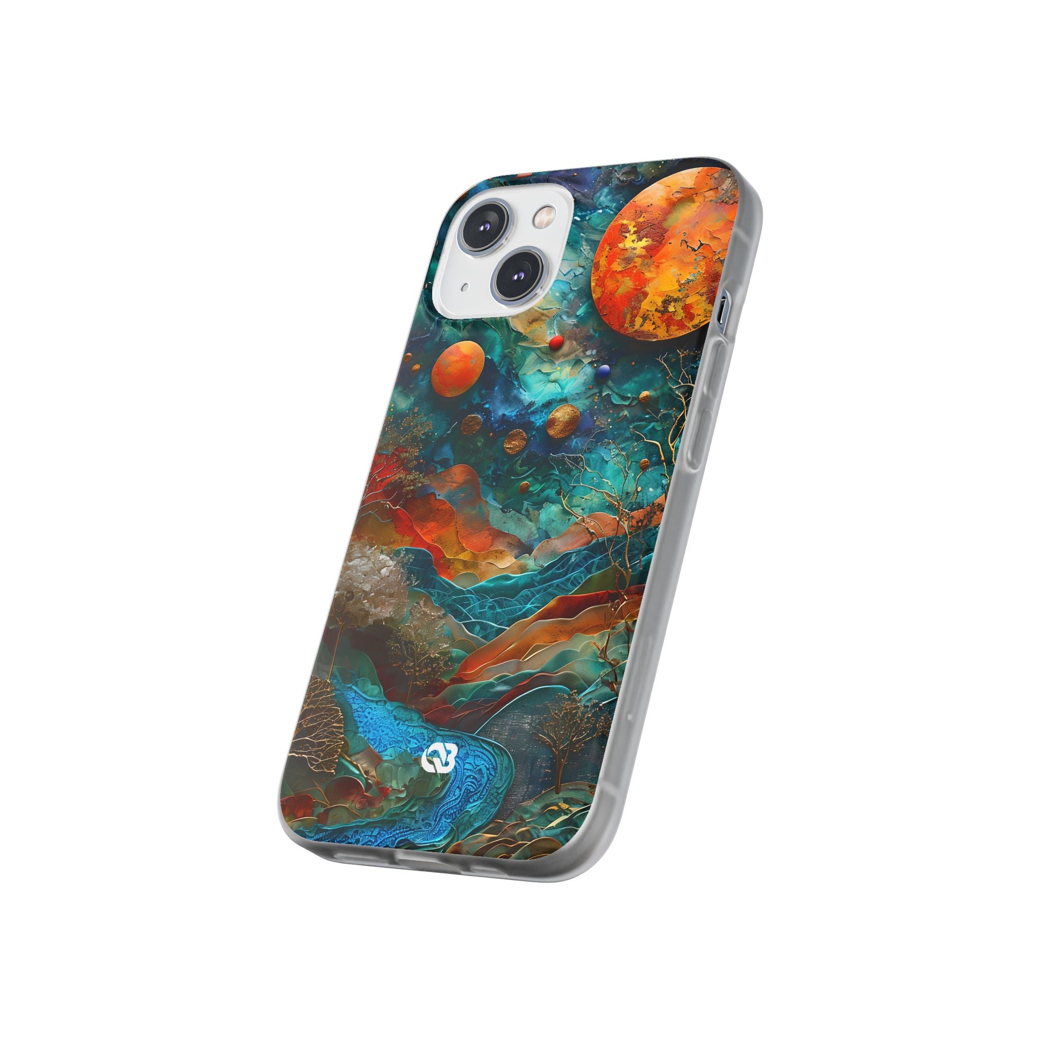 Copper Horizon Drift · Soft Mobilskal för iPhone