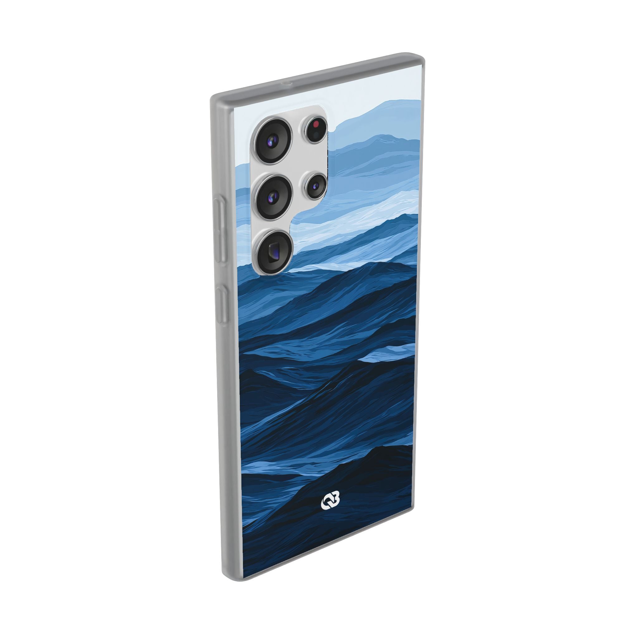 Blue Lite Phone Case for Samsung - Cobalt Ridge Tides