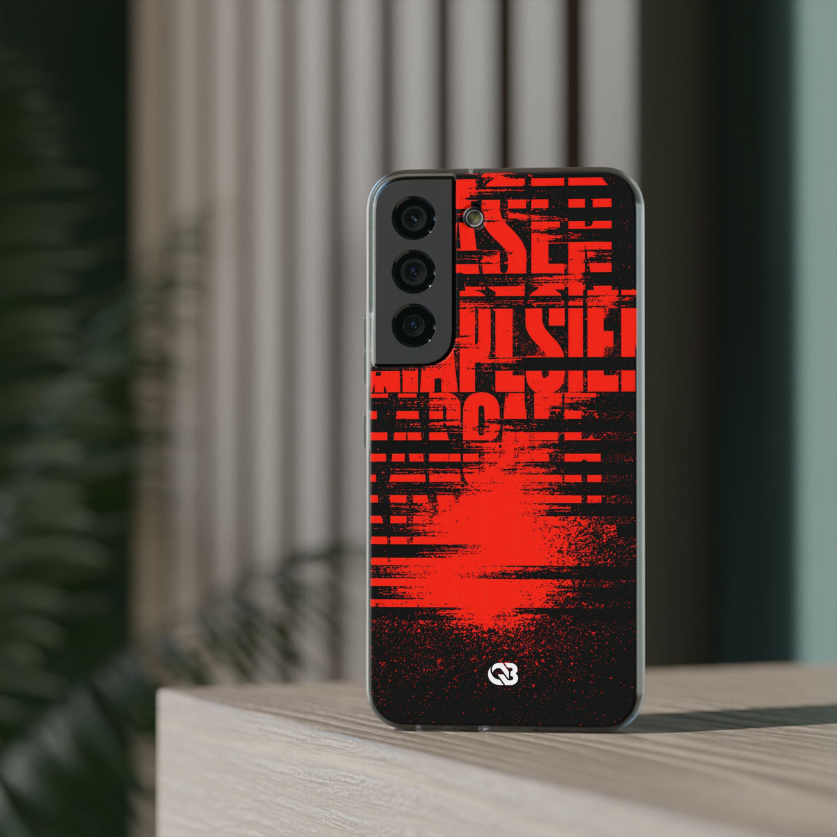 Crimson Redaction · Lite Phone Case for Samsung · Black