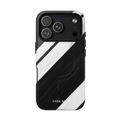 Distressed Stripe Motion iPhone 17 Pro Case - Tough+ - CASE•BOB