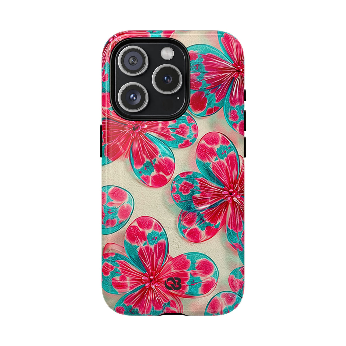 Lucite Jelly Bloom · Tough 2.0 Magnetic Phone Case for iPhone · Pink