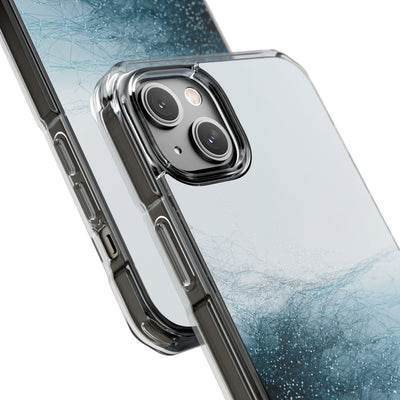 Teal Impact MagSafe Phone Case for iPhone - Arctic Pulse Mesh