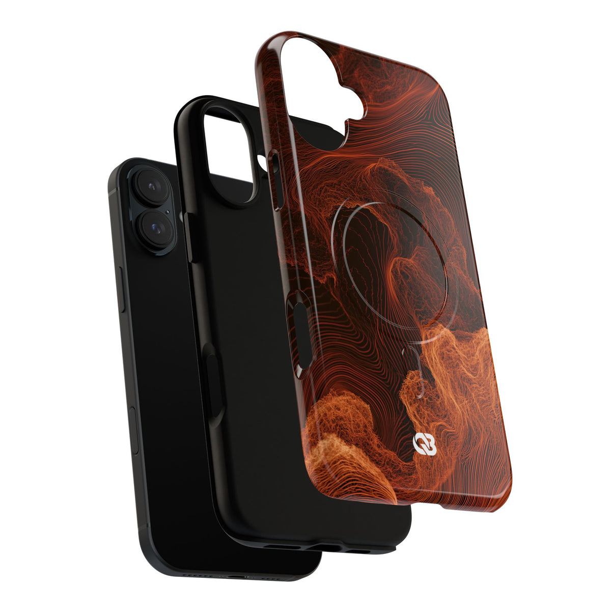Amber Filament · Tough 2.0 Magnetic Phone Case for iPhone · Orange