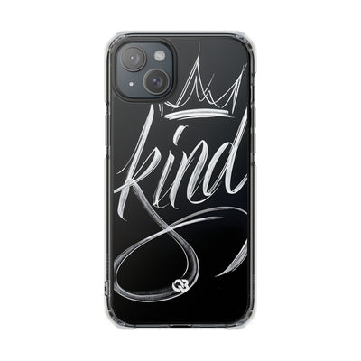 Noir Crown Script · Impact Phone Case for iPhone · Magsafe
