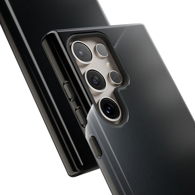 Black Tough Phone Case for Samsung - Obsidian Lunar Arch