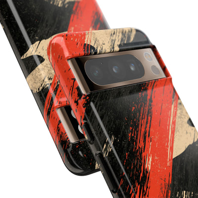 Urban Slash Camo · Tough Phone Case for Pixel ·  Black