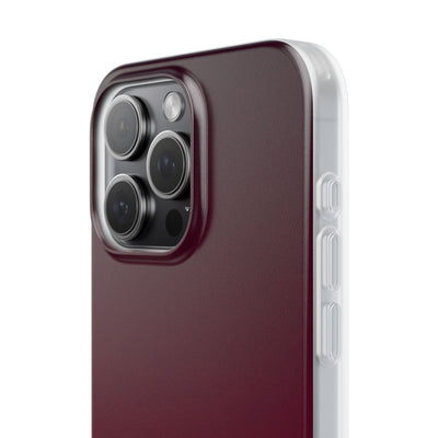 Red Lite Phone Case for iPhone - Deep Sangria Gradient