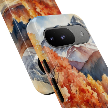 Schneebedeckte Strahlkraft Google Pixel 9 Case - Tough
