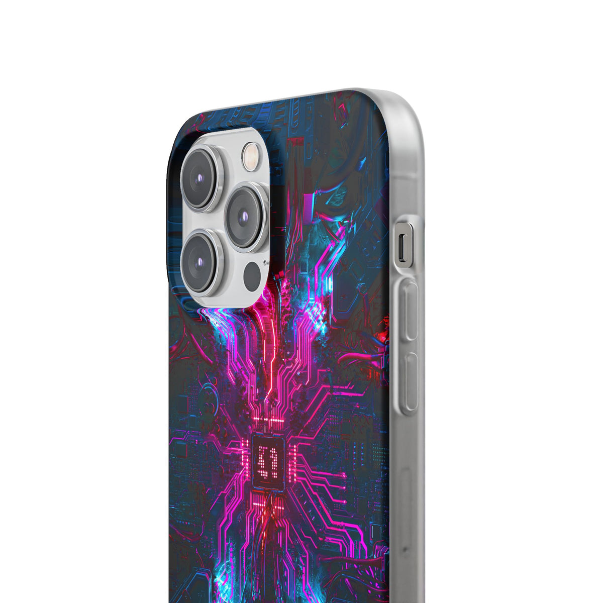 Neural Circuit Core · Lite Phone Case for iPhone ·  Black