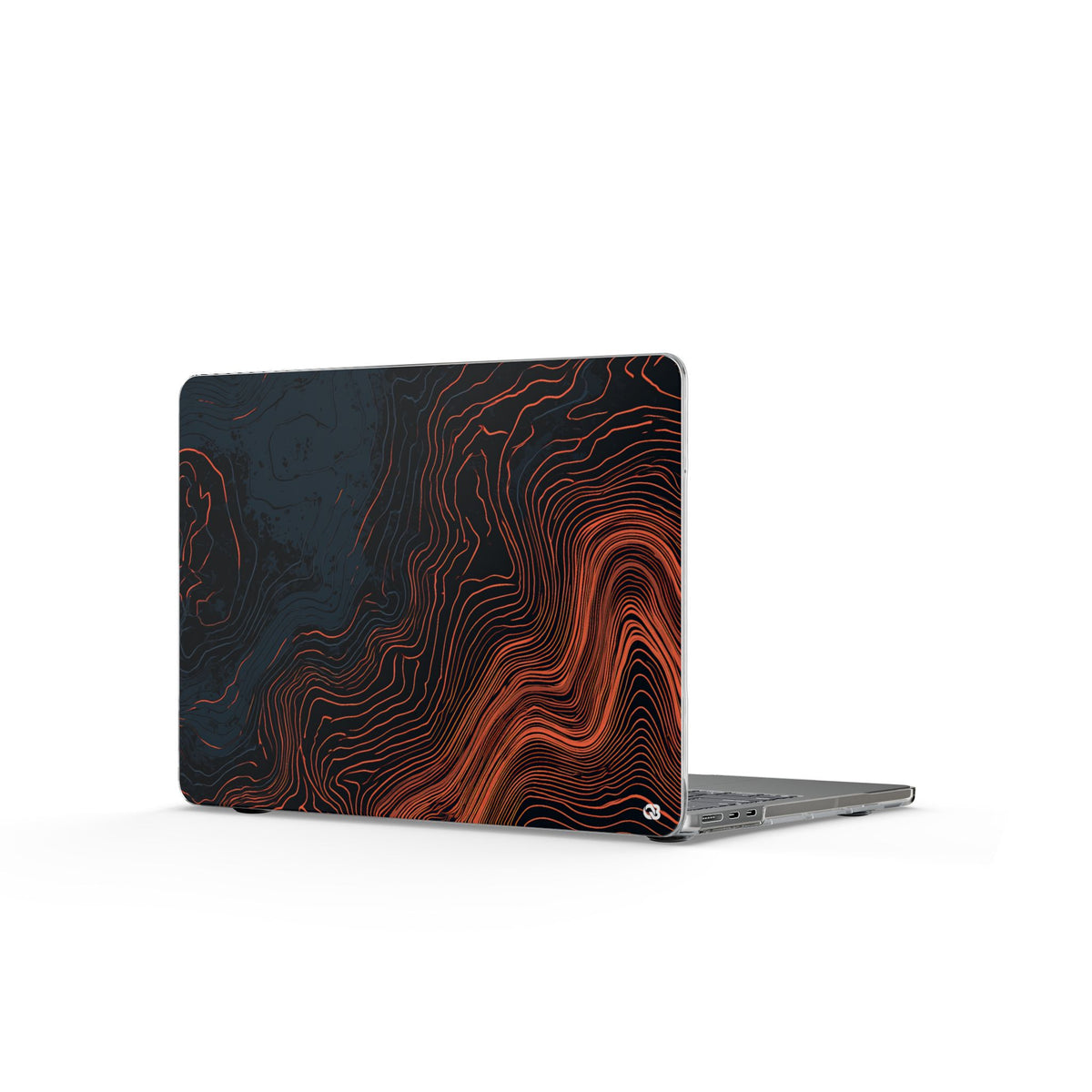 Thermal Strata · Clear Hard Case for MacBook · Black