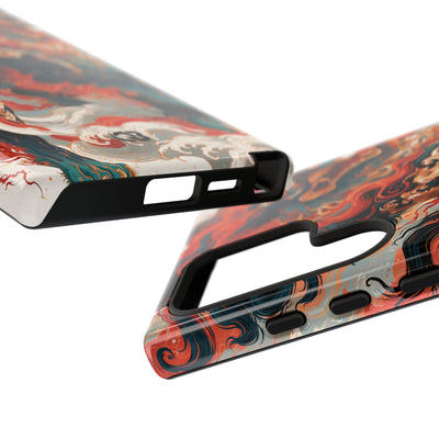 Imperial Shishi · Tough Phone Case for Samsung · Teal