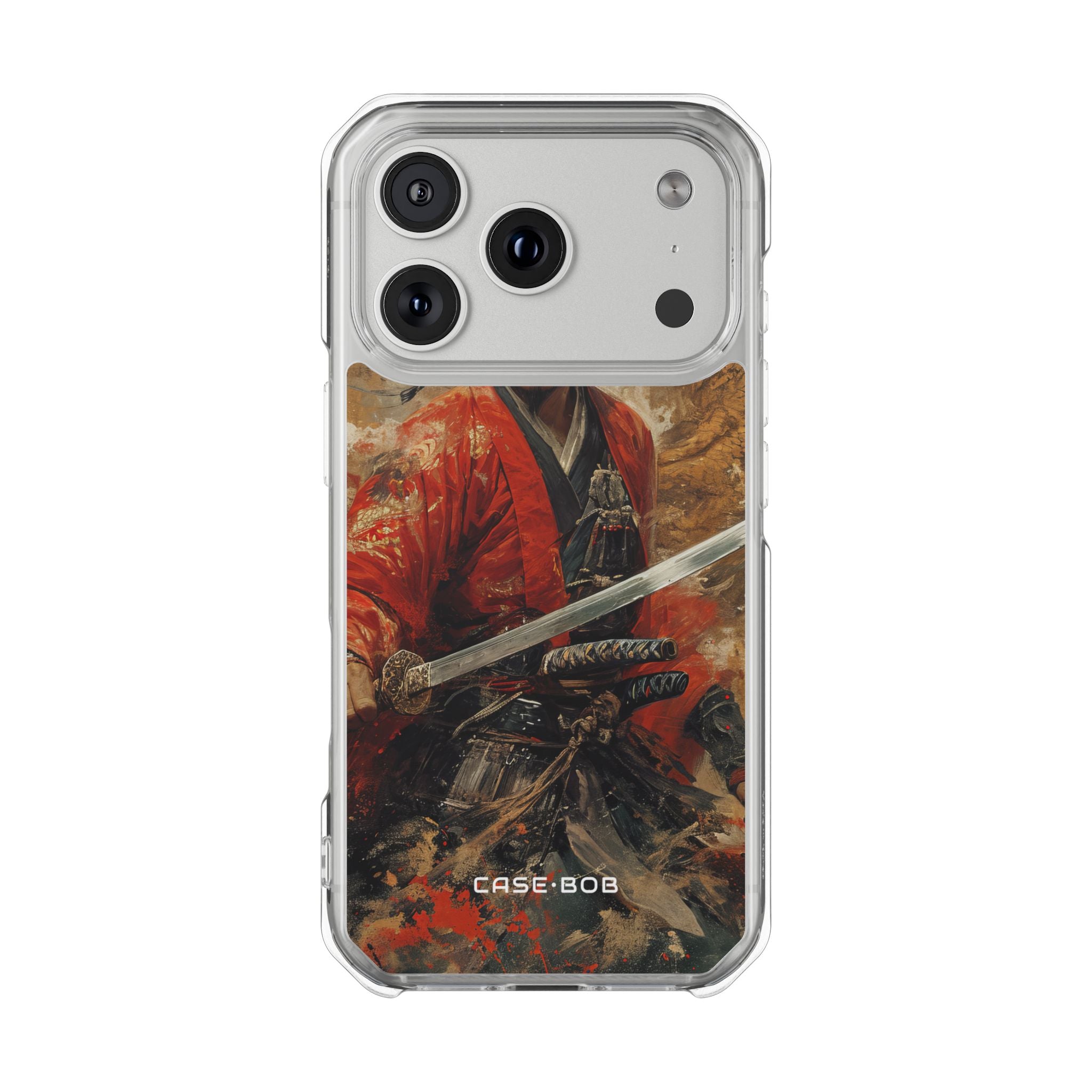 Crimson Samurai iPhone 17 Pro Case - Impact