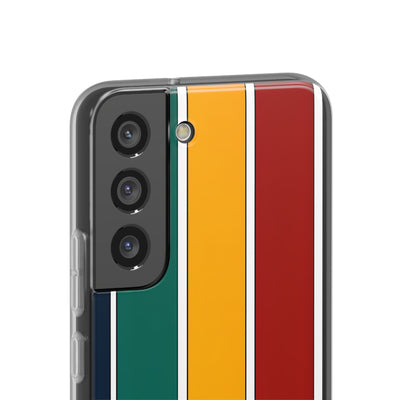 Retro Racing Bars · Soft Phone Case for Samsung