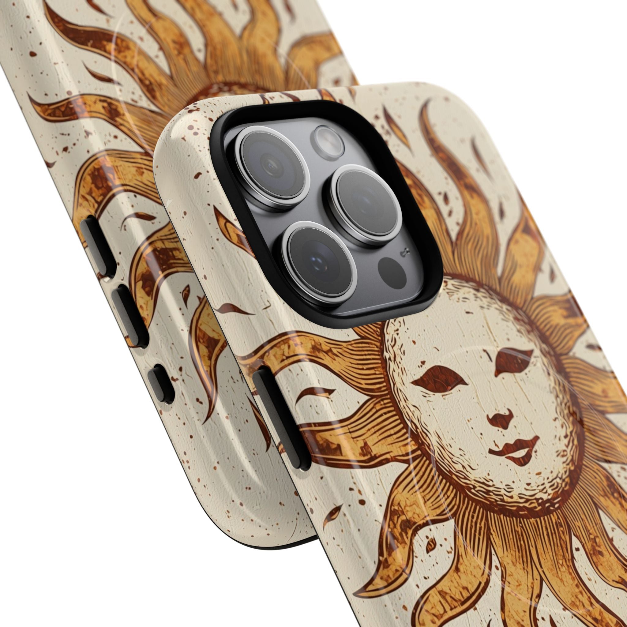 Rustic Solar Mask · Tough+ Phone Case for iPhone · Magsafe