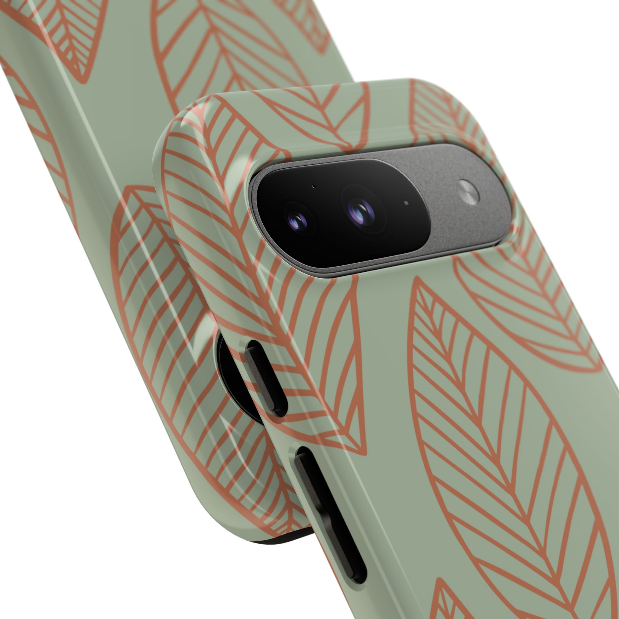 Sage Earth Leaves · Θωρακισμένη Θήκη για Google Pixel