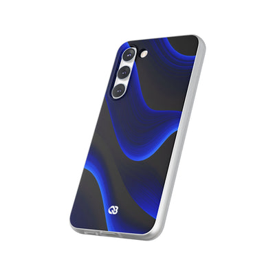 Cobalt Ridge Waves · Lite Phone Case for Samsung · Blue