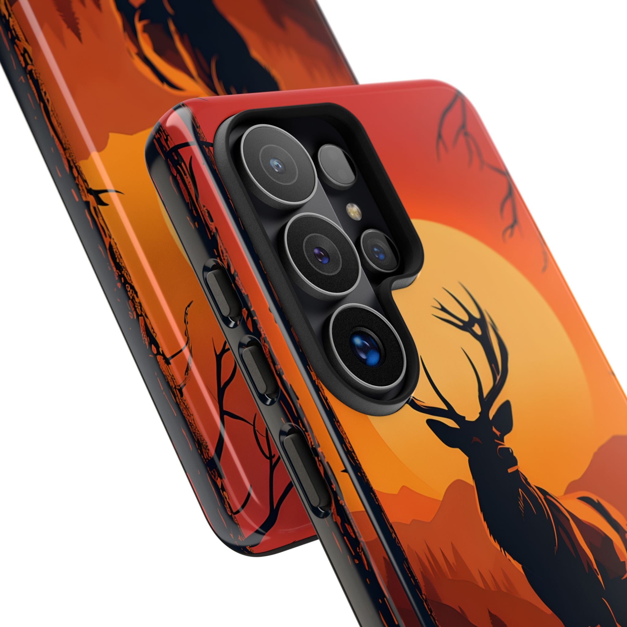 Amber Ridge Stag · Tough Phone Case for Samsung