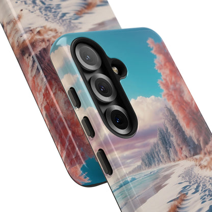 Lumiset jalanjäljet Samsung S25 -kotelotyyppi - Tough