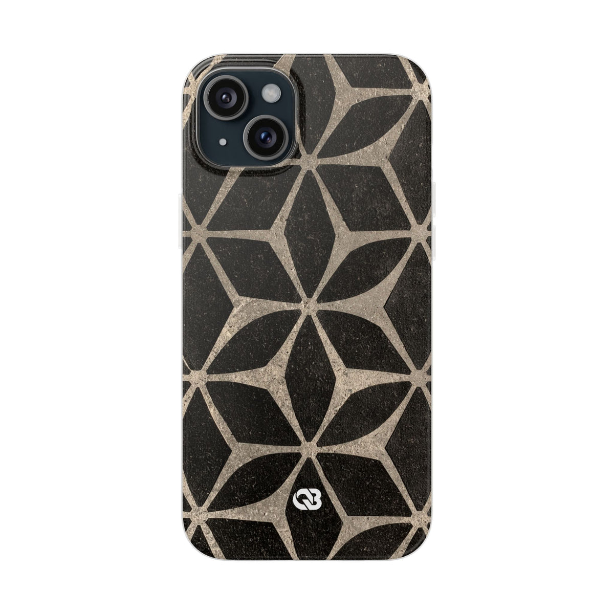 Concrete Mosaic Star · Lite Phone Case for iPhone ·  Black
