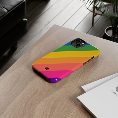 Vibrant Spectrum Slope · Tough Phone Case for iPhone