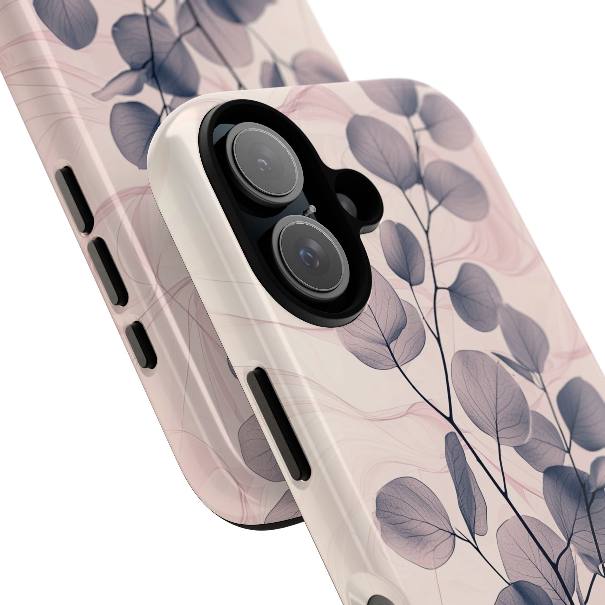 Veined Leaf Whisper iPhone 16 Case - Tough