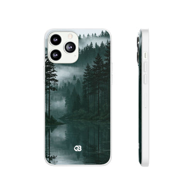 Misty Pine Reflections · Lite Phone Case for iPhone ·  Green