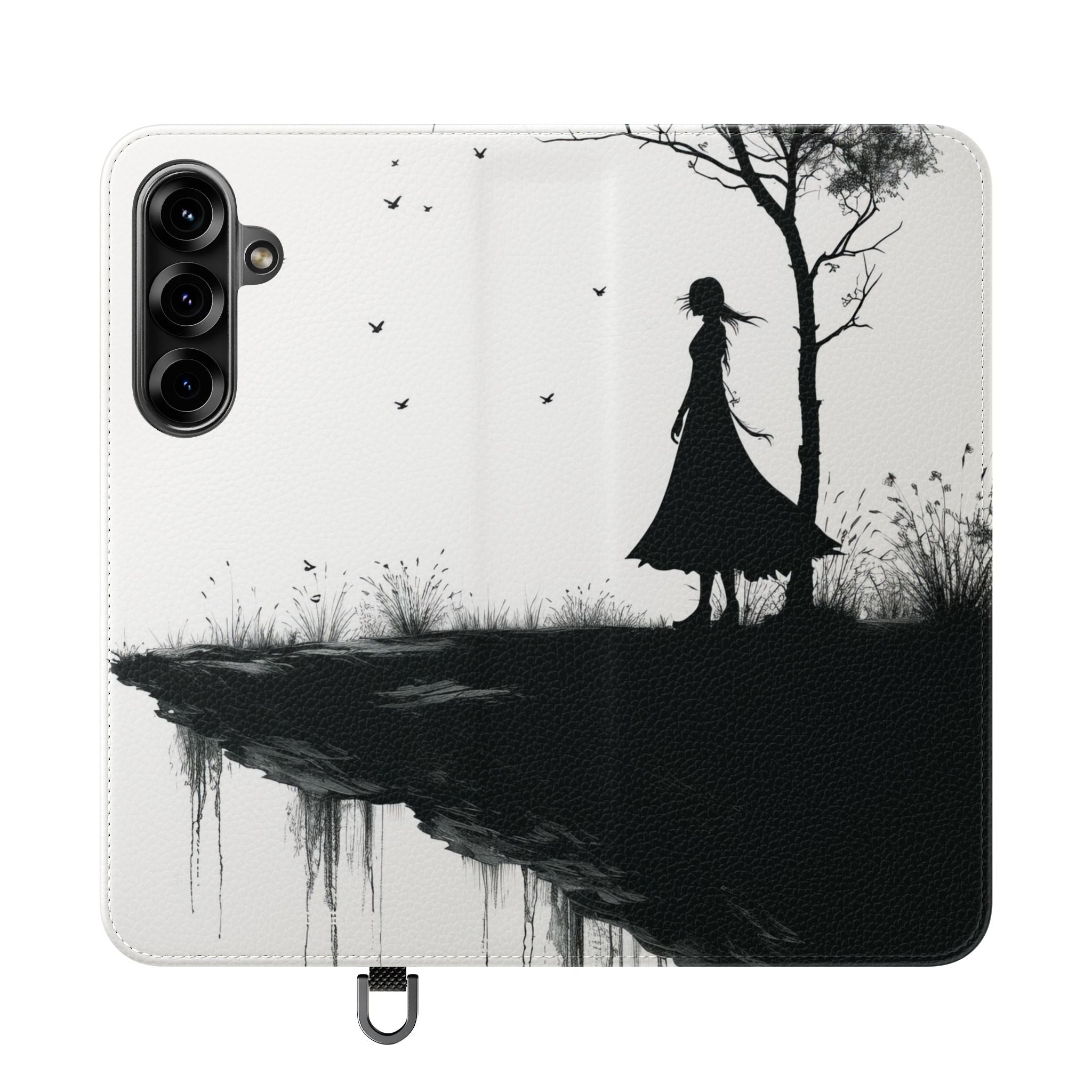 Cliff Silhouette - Samsung S25+ Case - Lompakko