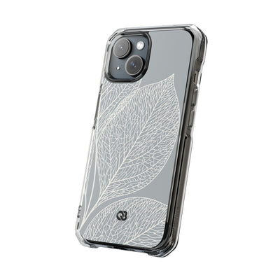 Grey Impact MagSafe Phone Case for iPhone - Frosted Ash Veins