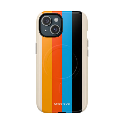Vivid Stripe Harmony iPhone 15 - Tough+ suojakotelo