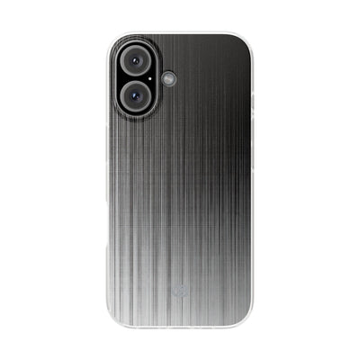 Grey Lite Phone Case for iPhone - Static Vertical Dither